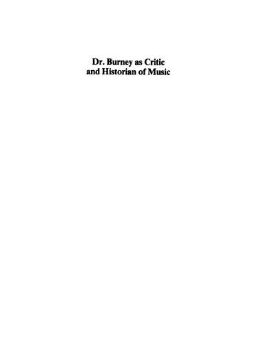 خرید و دانلود نسخه کامل کتاب Dr. Burney as critic and historian of music_68de795fec8ae.jpeg خرید و دانلود نسخه کامل کتاب Dr. Burney as critic and historian of music