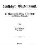 خرید و دانلود نسخه کامل کتاب Drei Pflegestätten deutscher Gartenkunst, ihre Schöpfer und ihre Stellung in der Geschichte der bildenden Gartenkunst
