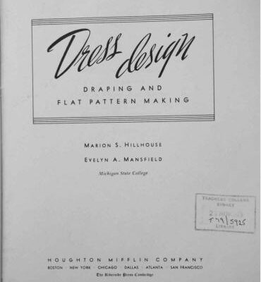 خرید و دانلود نسخه کامل کتاب Dress Design: Draping and Flat Pattern Making