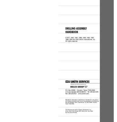 خرید و دانلود نسخه کامل کتاب Drilling Assembly Handbook