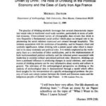 خرید و دانلود نسخه کامل کتاب Driven by Drink: The Role of Drinking in the Political Economy and the Case of Early Iron Age France