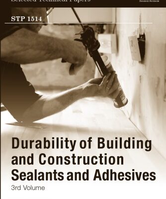 خرید و دانلود نسخه کامل کتاب Durability of building and construction sealants and adhesives : 3rd volume