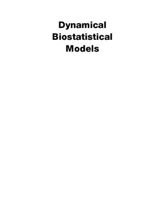 خرید و دانلود نسخه کامل کتاب Dynamical biostatistical models