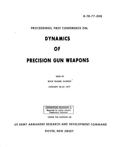 خرید و دانلود نسخه کامل کتاب Dynamics of precision gun weapons. First conference_68f153328d043.jpeg خرید و دانلود نسخه کامل کتاب Dynamics of precision gun weapons. First conference