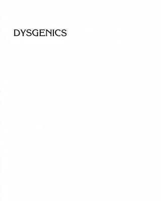 خرید و دانلود نسخه کامل کتاب Dysgenics: Genetic Deterioration in Modern Populations