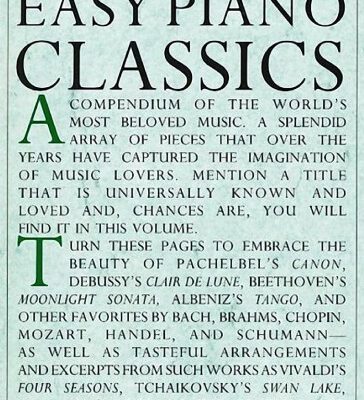 خرید و دانلود نسخه کامل کتاب Easy Piano Favorites: The Library of Series