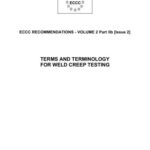 خرید و دانلود نسخه کامل کتاب ECCC recommendations – vol. 2 part 2b – Terms and terminology for weld creep testing – 2005 – 21 p