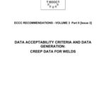خرید و دانلود نسخه کامل کتاب ECCC recommendations – vol. 3 part 2 – Data acceptability criteria and data generation: creep data for welds – 2005 – 54 p