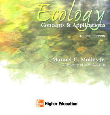 خرید و دانلود نسخه کامل کتاب Ecology: concepts and applications