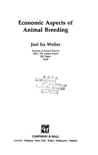 خرید و دانلود نسخه کامل کتاب Economic Aspects of Animal Breeding_68e6c78de75d1.jpeg خرید و دانلود نسخه کامل کتاب Economic Aspects of Animal Breeding