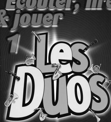 خرید و دانلود نسخه کامل کتاب Ecouter, lire et jouer. Les duos. Vol.1 (Alto sax Eb)