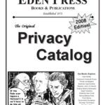 خرید و دانلود نسخه کامل کتاب Eden Press – The Original Privacy Catalog – 2008 Edition