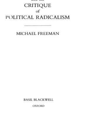 خرید و دانلود نسخه کامل کتاب Edmund Burke and the Critique of Political Radicalism