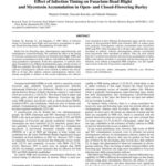 خرید و دانلود نسخه کامل کتاب Effect of Infection Timing on Fusarium Head Blight and Mycotoxin Accumulation in Open- and Closed-Flowering Barley