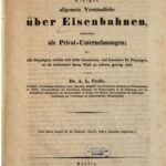خرید و دانلود نسخه کامل کتاب Einiges allgemein Verständliche über Eisenbahnen; insbesondere als Privat-Unternehmungen