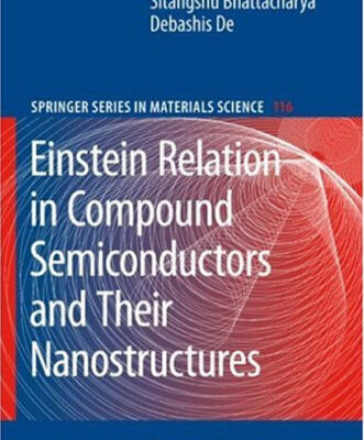 خرید و دانلود نسخه کامل کتاب Einstein Relation in Compound Semiconductors and their Nanostructures