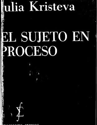 خرید و دانلود نسخه کامل کتاب El sujeto en proceso