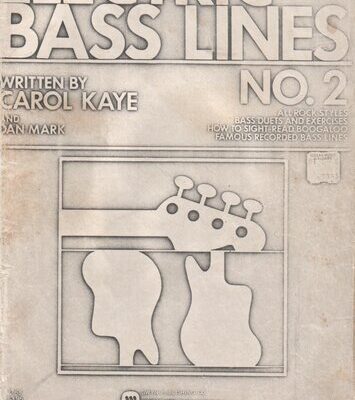 خرید و دانلود نسخه کامل کتاب Electric bass lines 2