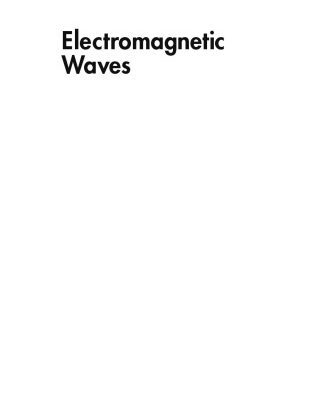 خرید و دانلود نسخه کامل کتاب Electromagnetic Waves, Second Edition
