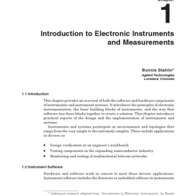 خرید و دانلود نسخه کامل کتاب Electronic Instrument Handbook