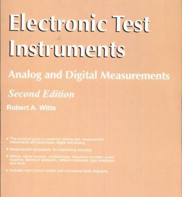 خرید و دانلود نسخه کامل کتاب Electronic Test Instruments: Analog and Digital Measurements