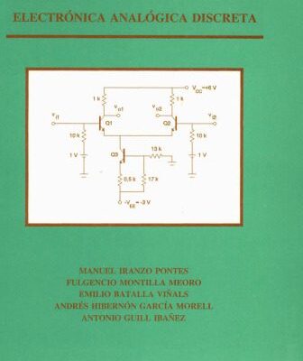 خرید و دانلود نسخه کامل کتاب Electrónica Analógica Discreta
