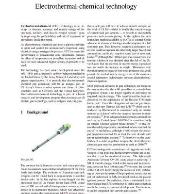 خرید و دانلود نسخه کامل کتاب Electrothermal-chemical technology for gun
