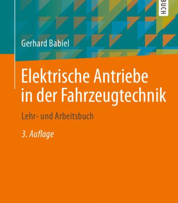 خرید و دانلود نسخه کامل کتاب Elektrische Antriebe in der Fahrzeugtechnik: Lehr- und Arbeitsbuch