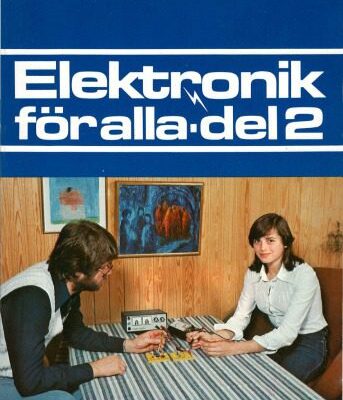 خرید و دانلود نسخه کامل کتاب Elektronik för alla, del 2 : Fortsättning analogteknik