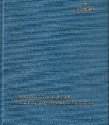 خرید و دانلود نسخه کامل کتاب Elektronische Schaltungen in der Fernschreib- und Datentechnik