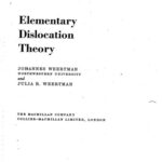 خرید و دانلود نسخه کامل کتاب Elementary Dislocation Theory