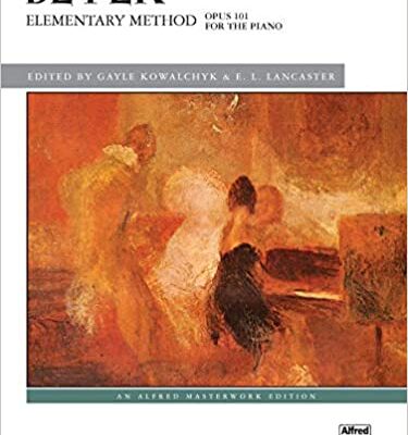 خرید و دانلود نسخه کامل کتاب Elementary Method for the Piano, Op. 101 (Alfred Masterwork Edition) – Orginal Pdf