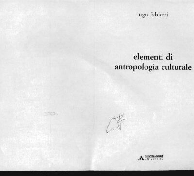 خرید و دانلود نسخه کامل کتاب Elementi di Antropologia Culturale