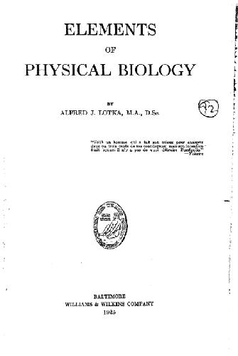 خرید و دانلود نسخه کامل کتاب Elements of physical biology_68e616cb82bbf.jpeg خرید و دانلود نسخه کامل کتاب Elements of physical biology