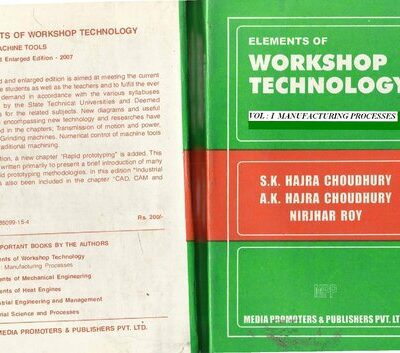 خرید و دانلود نسخه کامل کتاب Elements of Workshop Technology-I