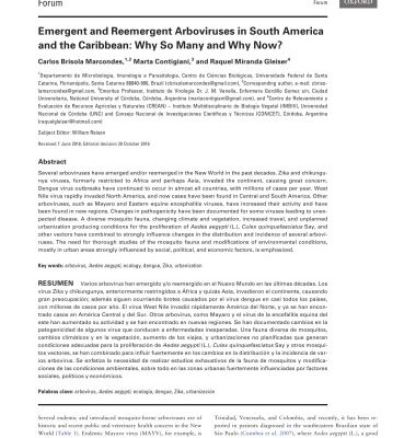 خرید و دانلود نسخه کامل کتاب Emergent and Reemergent Arboviruses in South America and the Caribbean: Why So Many and Why Now?