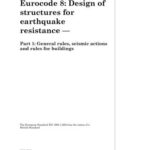 خرید و دانلود نسخه کامل کتاب EN 1998-1: 2004 Eurocode 8 – Design of structures for earthquake resistance – Part 1: General rules, seismic actions and rules for buildings (BS EN 1998-1: 2004)