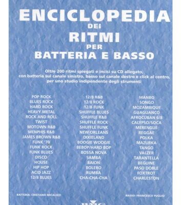 خرید و دانلود نسخه کامل کتاب Enciclopedia Dei Ritmi Per Batteria E Basso
