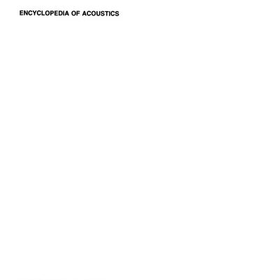 خرید و دانلود نسخه کامل کتاب Encyclopedia of Acoustics, Volume One