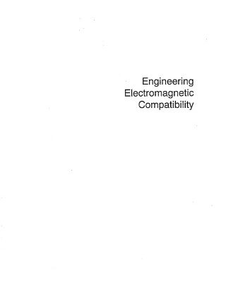 خرید و دانلود نسخه کامل کتاب Engineering Electromagnetic Compatibility: Principles, Measurements, and Technologies