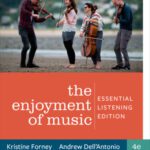 خرید و دانلود نسخه کامل کتاب Enjoyment of Music: Essential Listening [4th Edition]
