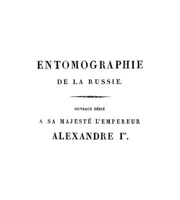 خرید و دانلود نسخه کامل کتاب Entomographia Imperii Rossici