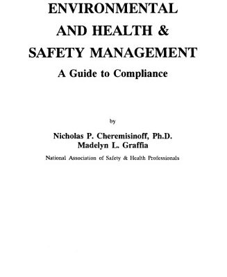 خرید و دانلود نسخه کامل کتاب Environmental and health & safety management : a guide to compliance