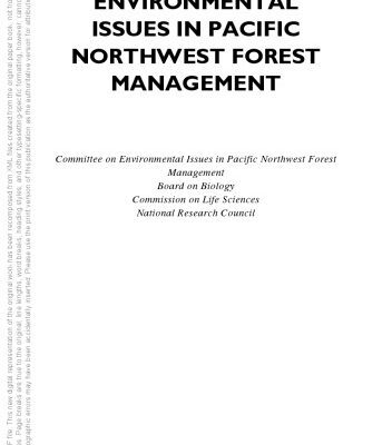 خرید و دانلود نسخه کامل کتاب Environmental Issues in Pacific Northwest Forest Management
