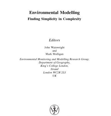 خرید و دانلود نسخه کامل کتاب Environmental modelling: finding simplicity in complexity