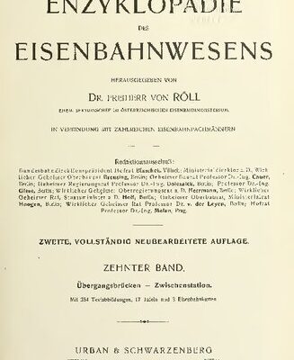 خرید و دانلود نسخه کامل کتاب Enzyklopädie des Eisenbahnwesens / Übergangsstation – Zwischenstation