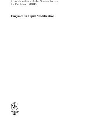 خرید و دانلود نسخه کامل کتاب Enzymes in Lipid Modification