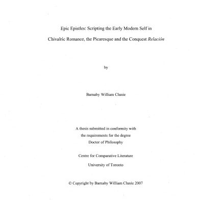 خرید و دانلود نسخه کامل کتاب Epic Epistles: Scripting the Early Modern Self in Chivalric Romance, the Picaresque and the Conquest Relación