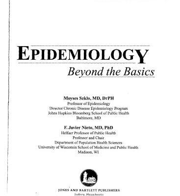 خرید و دانلود نسخه کامل کتاب Epidemiology Beyond The Basics