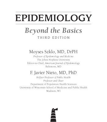 خرید و دانلود نسخه کامل کتاب Epidemiology: Beyond the Basics